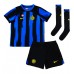 Inter Milan Juan Cuadrado #7 Hemmaställ Barn 2023-24 Korta ärmar (+ Korta byxor)